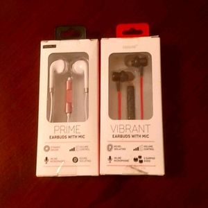 One Prime 🎧 earbuds with Mic Vibrant Earbuds FREE